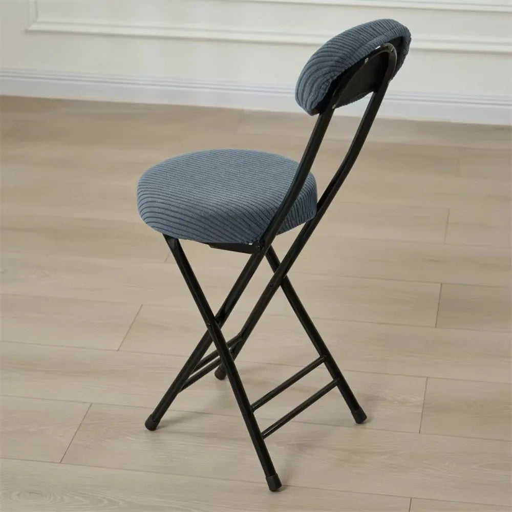 2-Pack Jacquard Elastic Round Stool & Bar Chair Covers