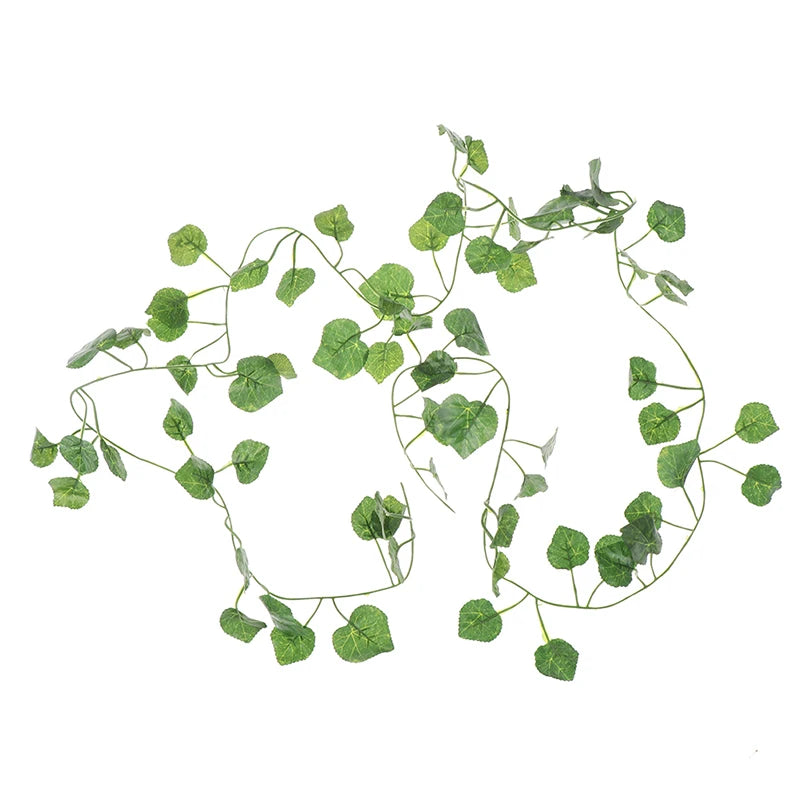 2m Artificial Vine Green Leaf Hanging Wall Decor – Home & Party Artificial Hanging Vine Nixie