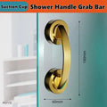 Suction Grab Bar – Non-Slip Shower Handle for Bathtub Safety Bathroom Grab Bar Nixie M Gold
