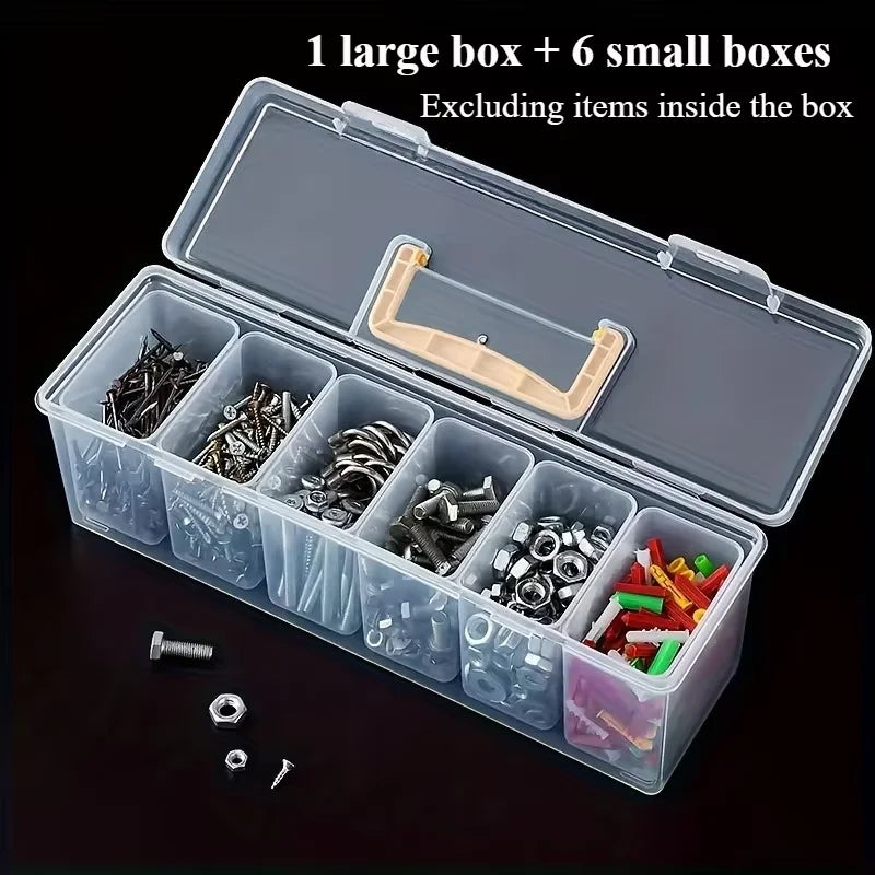 Multi-Compartment Sorting Box Set – Screw & Parts Organizer Parts Storage Organizer Nixie Type A