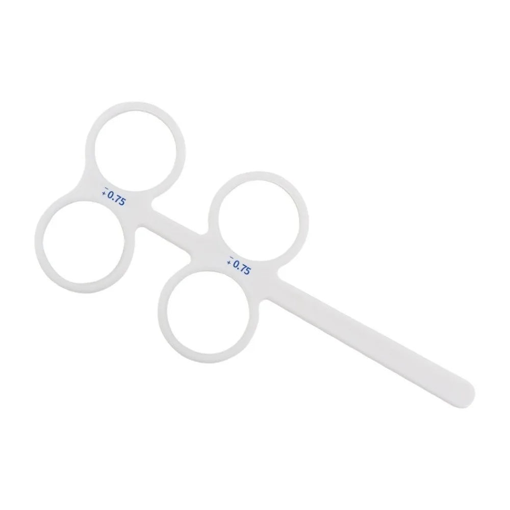 4-Lens Optical Flipper – Lightweight Plastic Lens Testing Tool