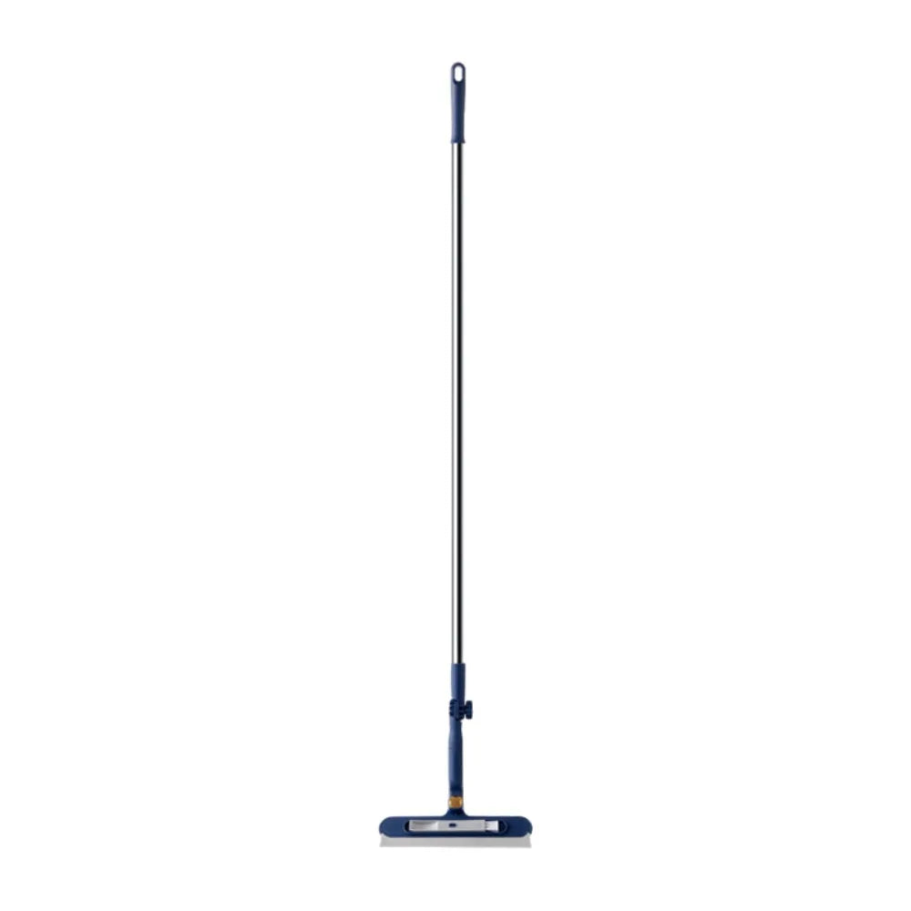 2-in-1 Rotatable Window Cleaning Brush with Squeegee & Long Handle Window Cleaning Brush Nixie Blue