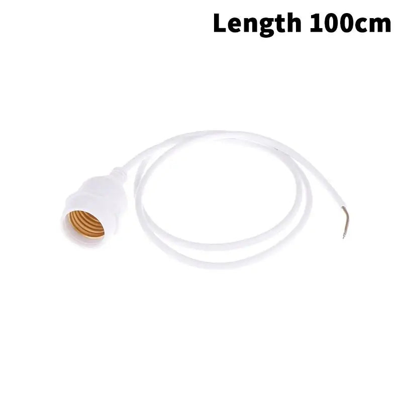 Waterproof E27 Lamp Holder with Power Cord Socket | 20–200CM