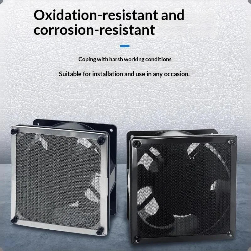 PC Fan Dust Filter 60/80/90/120mm Steel Mesh Aluminum Frame PC Fan Dust Filter Nixie