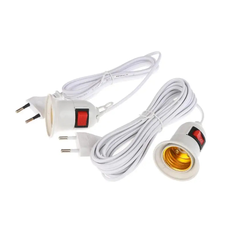 E27 Plant Grow Lamp Holder with On/Off Switch & 3/5M Cord Grow Lamp Holder Nixie