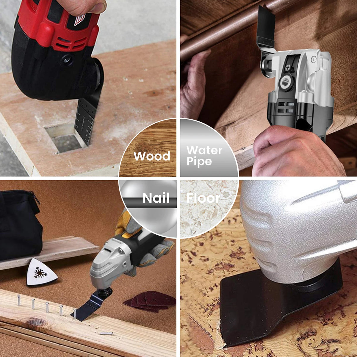 Oscillating Multi Tool Saw Blades – High Carbon Steel Set