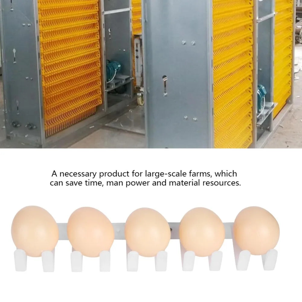 5-Pack PP Egg Picker Clamps for Automatic Egg Collection Machines