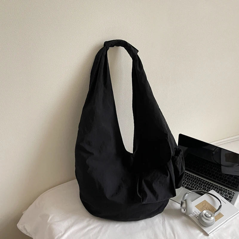 Japanese-Style Large Capacity Nylon Tote Crossbody Bag Tote Crossbody Bag Nixie
