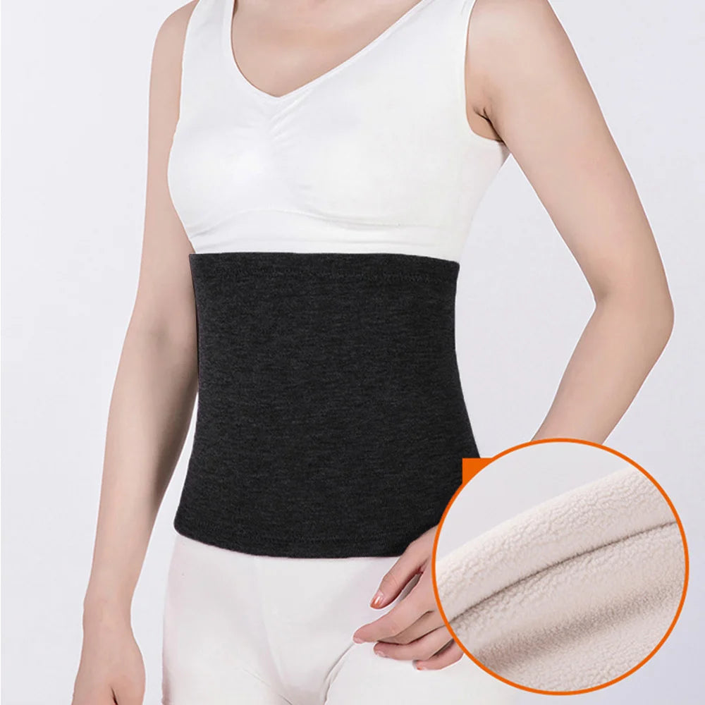 Winter Thermal Cashmere Waist Warmer & Lumbar Support Belt
