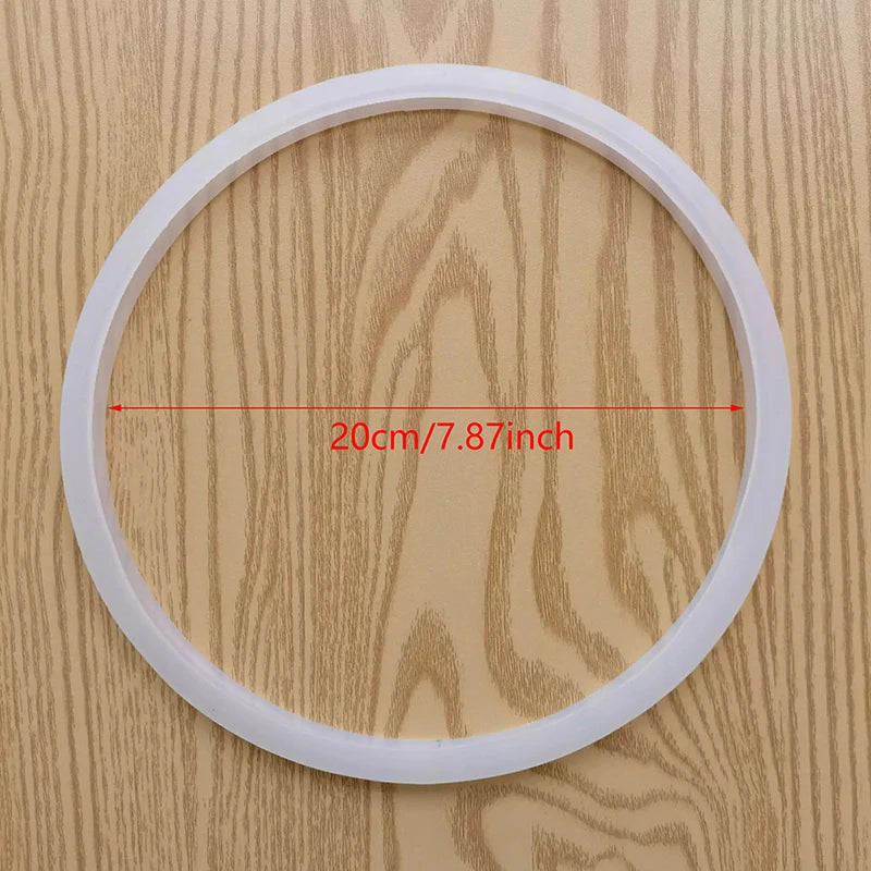 Pressure Cooker Silicone Sealing Ring 18–32cm Universal O-Ring Cookware Replacement Part Nixie 20cm