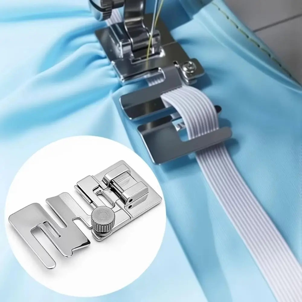 Elastic Band Presser Foot 9907-6 for Domestic Sewing Machines Sewing Presser Foot Nixie