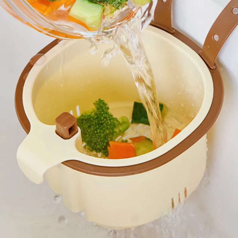 Hanging Kitchen Sink Drain Basket – Food Scrap Filter
