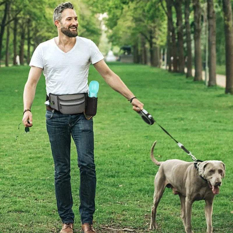Dog Treat Training Pouch – Large Capacity Waist Bag Dog Training Bag Nixie