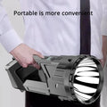 Rechargeable LED Flashlight with COB Side Light & Power Display