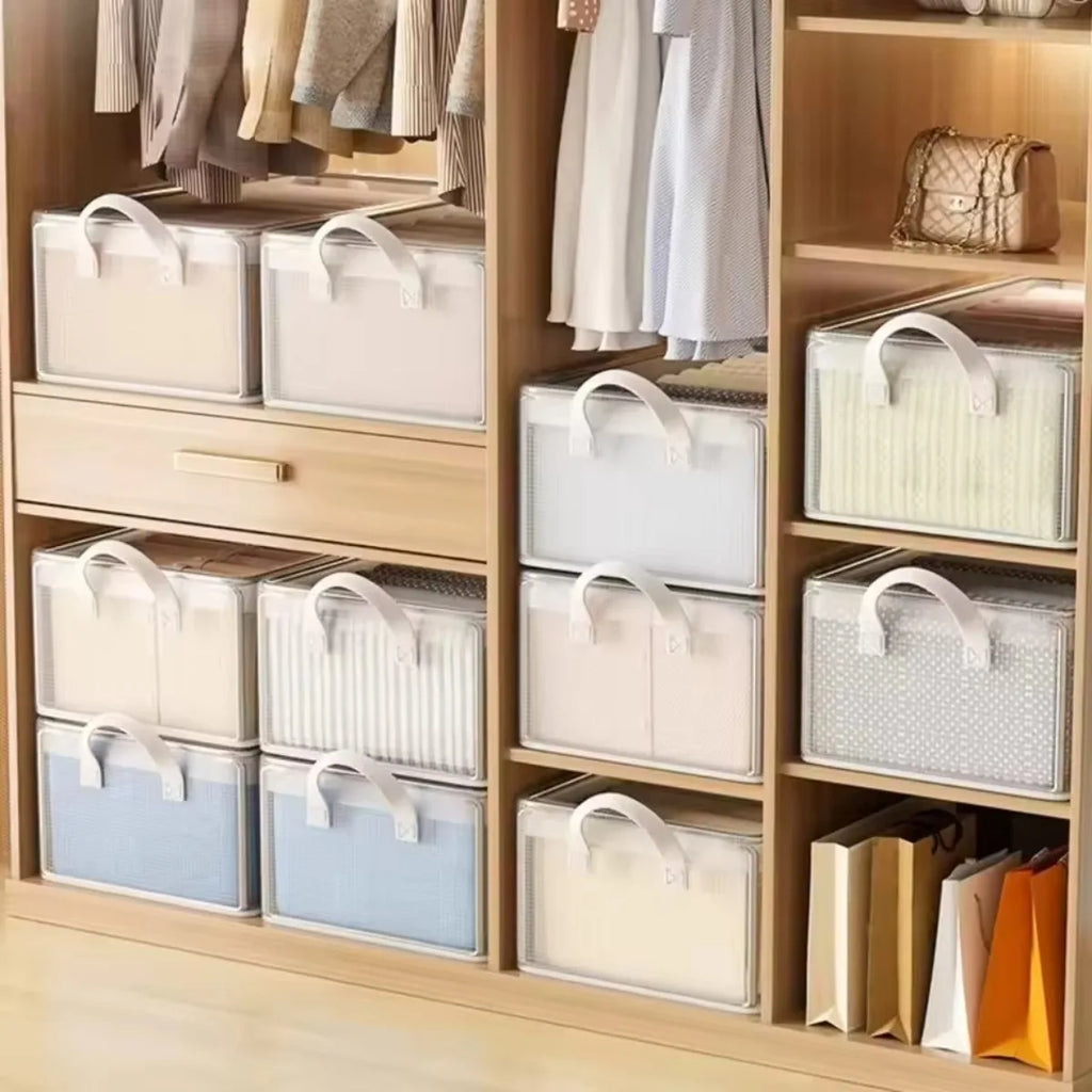 Waterproof PVC Clothes Storage Box with Steel Frame | Nixie Clothes Storage Box Nixie