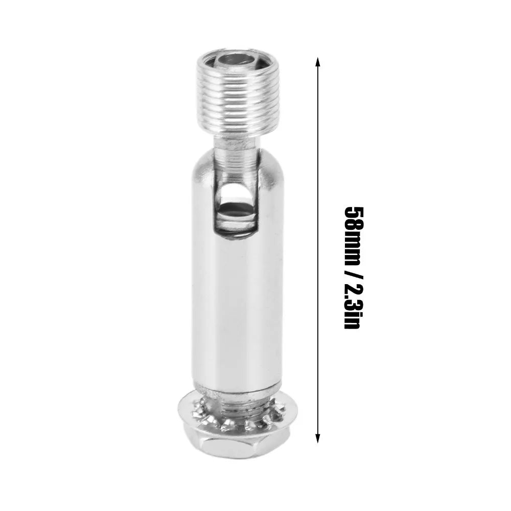 5PCS M10 Sloped Ceiling Adapter 180° Swivel Chandelier Mount Ceiling Light Adapter Nixie