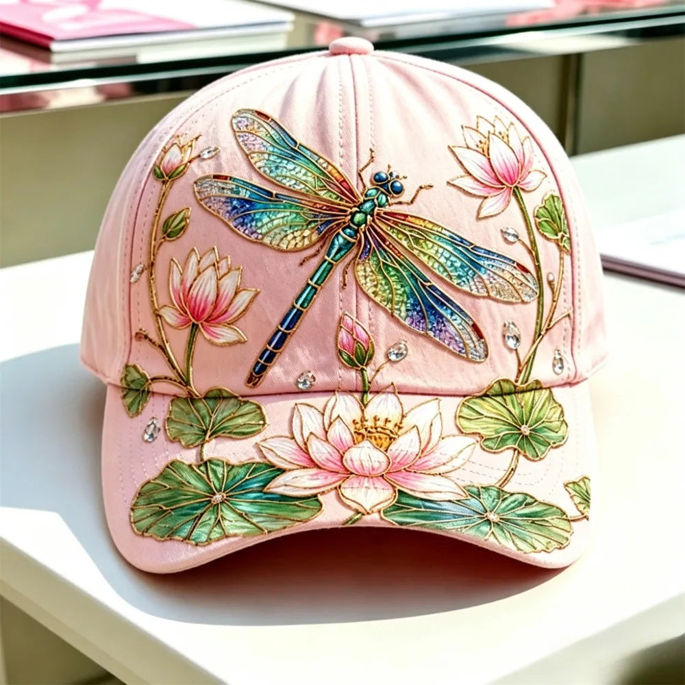 Breathable Garden Baseball Cap – Floral Embroidery Adjustable Hat Embroidered Baseball Cap Nixie 3