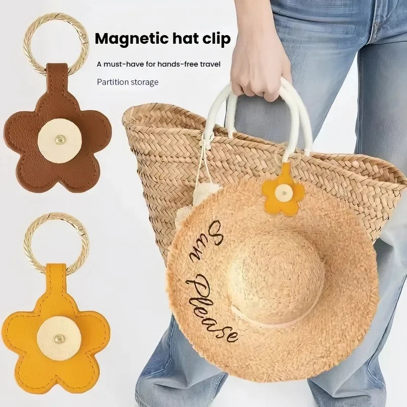 Panda Magnetic Hat Clip – Portable Travel Hook for Bags Magnetic Hat Clip Nixie