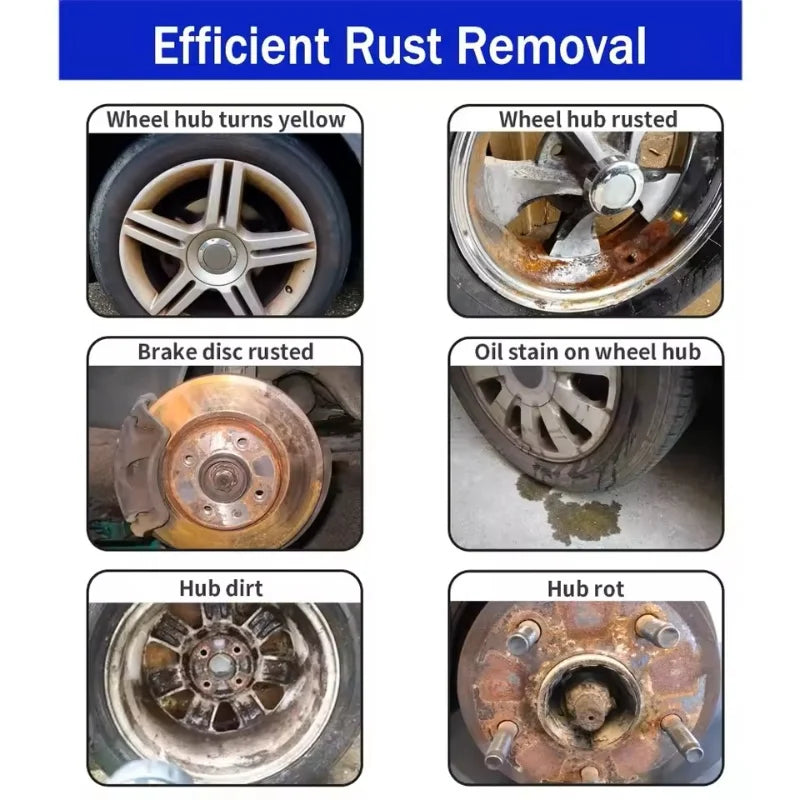 120ml Rust Remover Spray – Car Wheels, Metal & Bike Tools Rust Remover Spray Nixie