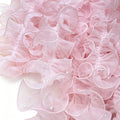 11cm Organza Beaded Ribbon Pleated Pearl Lace Trim 1 Yard Lace Ribbon Trim Nixie Light Powder