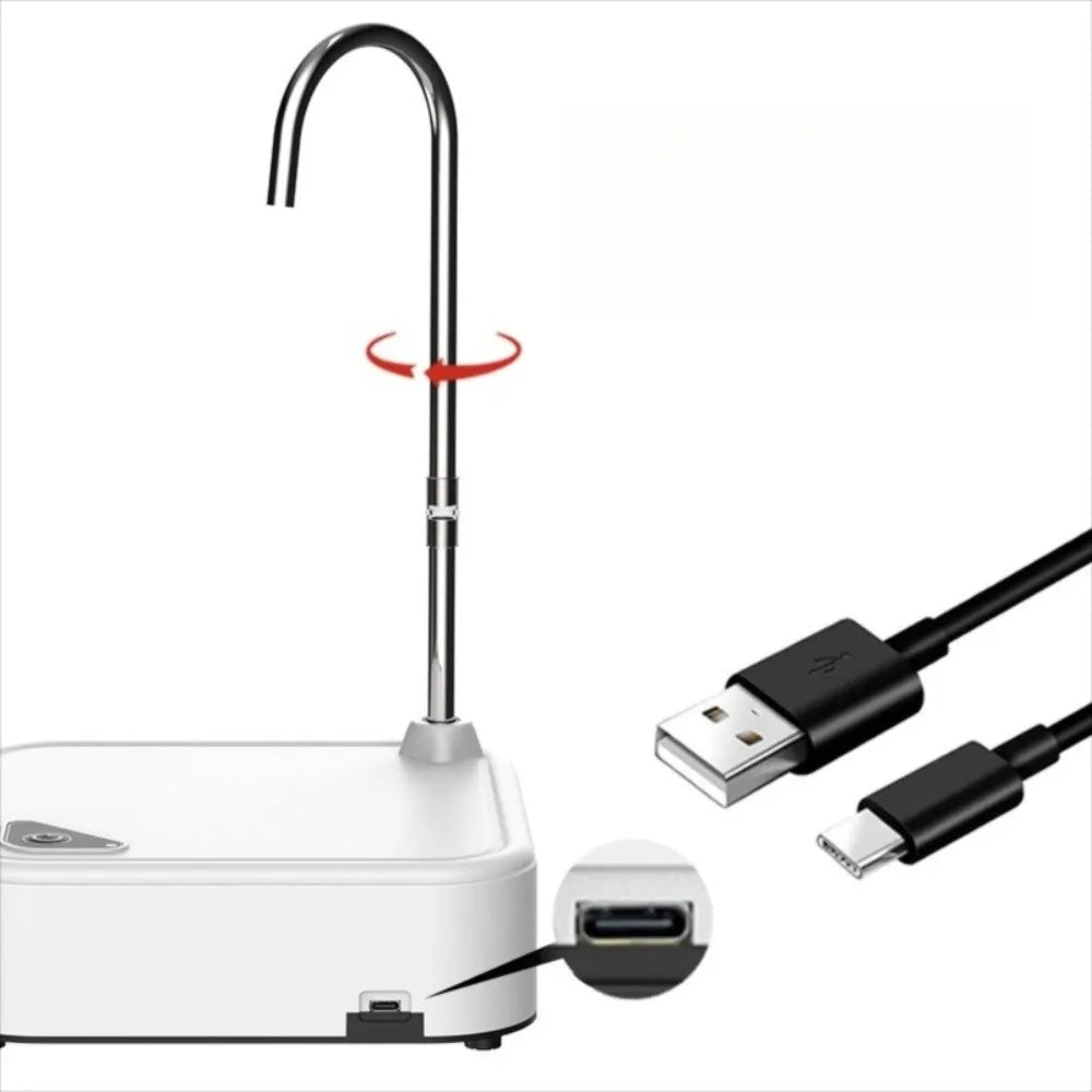 USB Electric Water Dispenser Pump – Auto Switch & Hose
