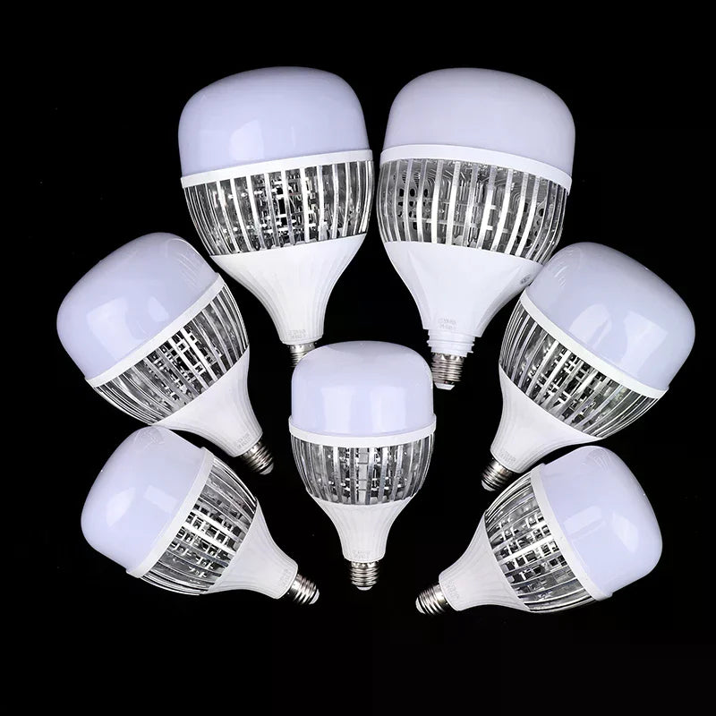 High Power E27 LED Bulb 50-300W Garage & Home Light 220V LED Light Bulb Nixie