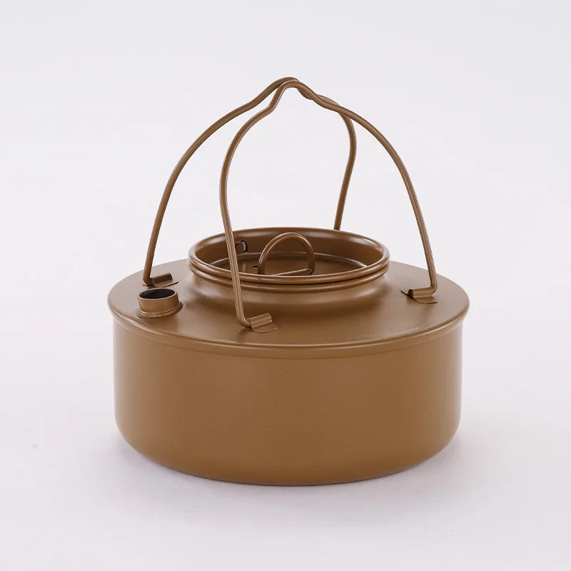 Nixie 0.9L Stainless Steel Camping Kettle – Outdoor Tea & Coffee Camping Kettle Nixie