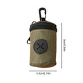 Dog Poop Bag Holder Zipper Clip Pouch – Oxford Cloth Dog Bag Dispenser Nixie Green