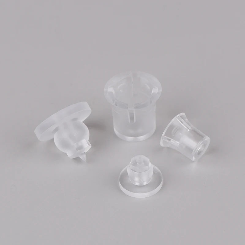 10 PCS Translucent Advertising Nails – Glass & Acrylic Screws Sign Mounting Screws Nixie