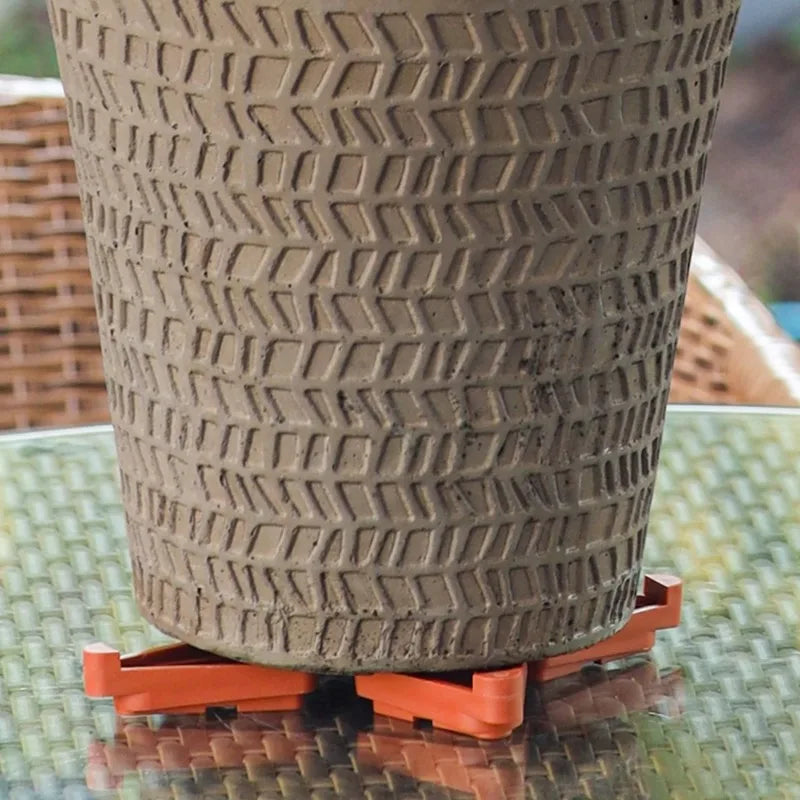Plant Pot Feet Risers with Drainage Holes – 10 or 30 Pack Pot Risers Nixie