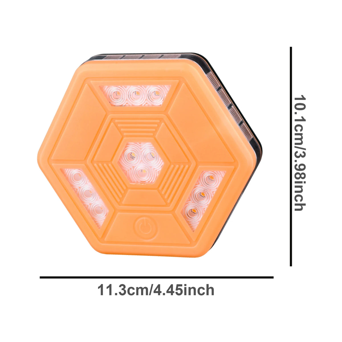 Orange LED Magnetic Road Flare Warning Light – IP67 Waterproof Emergency Warning Light Nixie