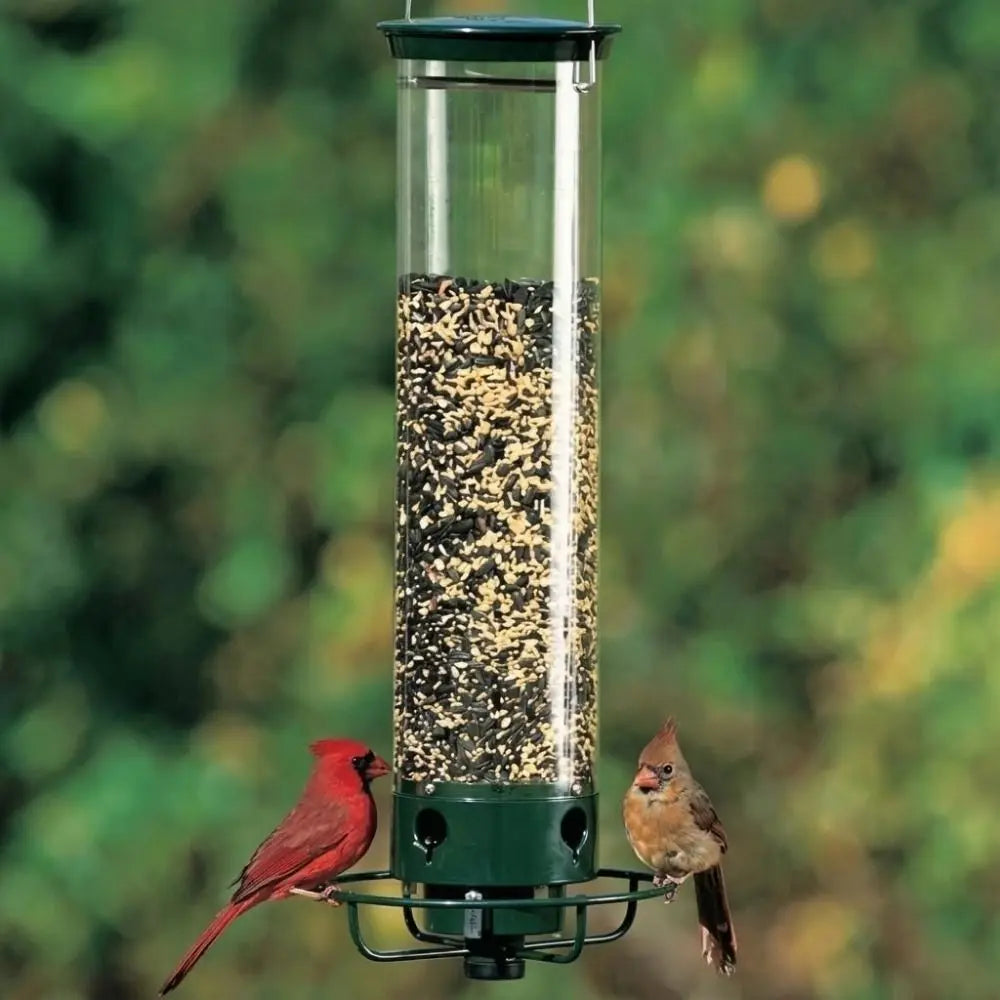 Squirrel-Proof Wild Bird Feeder – Large Capacity Metal Hanging Wild Bird Feeder Nixie