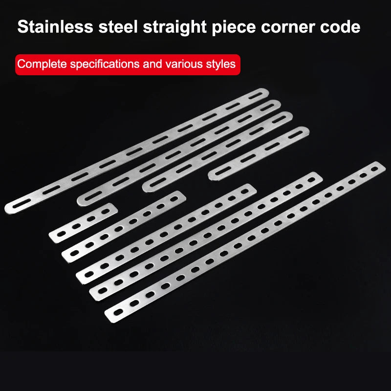 Stainless Steel Flat Corner Bracket Mending Plate for Furniture Corner Bracket Plate Nixie