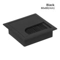 Rectangle Desk Grommet Cable Hole Cover | Wire Management Box