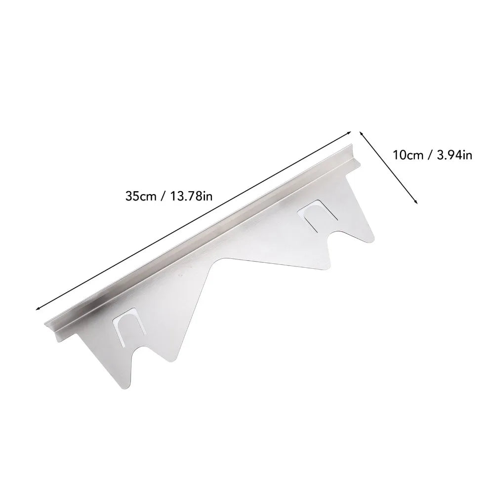 2 Pairs Stainless Steel Stove Gap Covers – Retractable & Easy Clean Stove Gap Cover Nixie