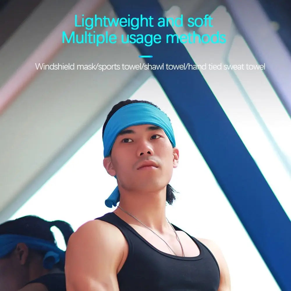 Microfiber Cooling Sports Towel – Quick Dry & Lightweight
