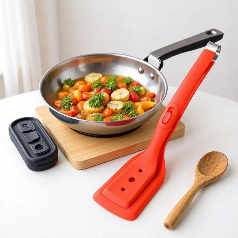 Food Grade Silicone Spatula | Non-Stick Safe Cooking Turner Silicone Spatula Nixie