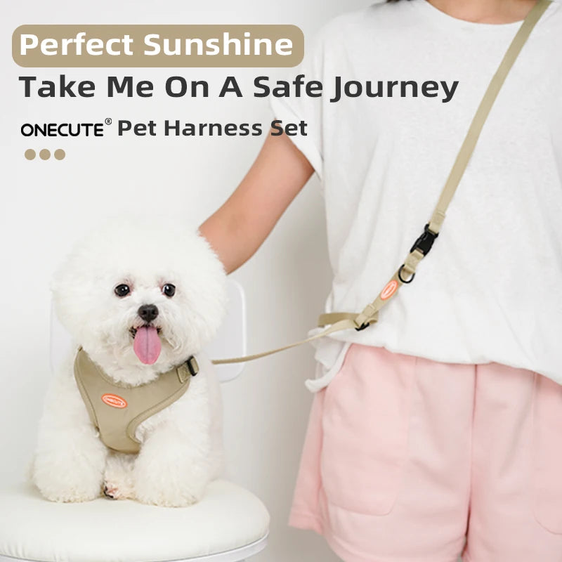 Hands-Free Pet Harness & Adjustable Leash for Dogs & Cats Pet Harness Leash Nixie