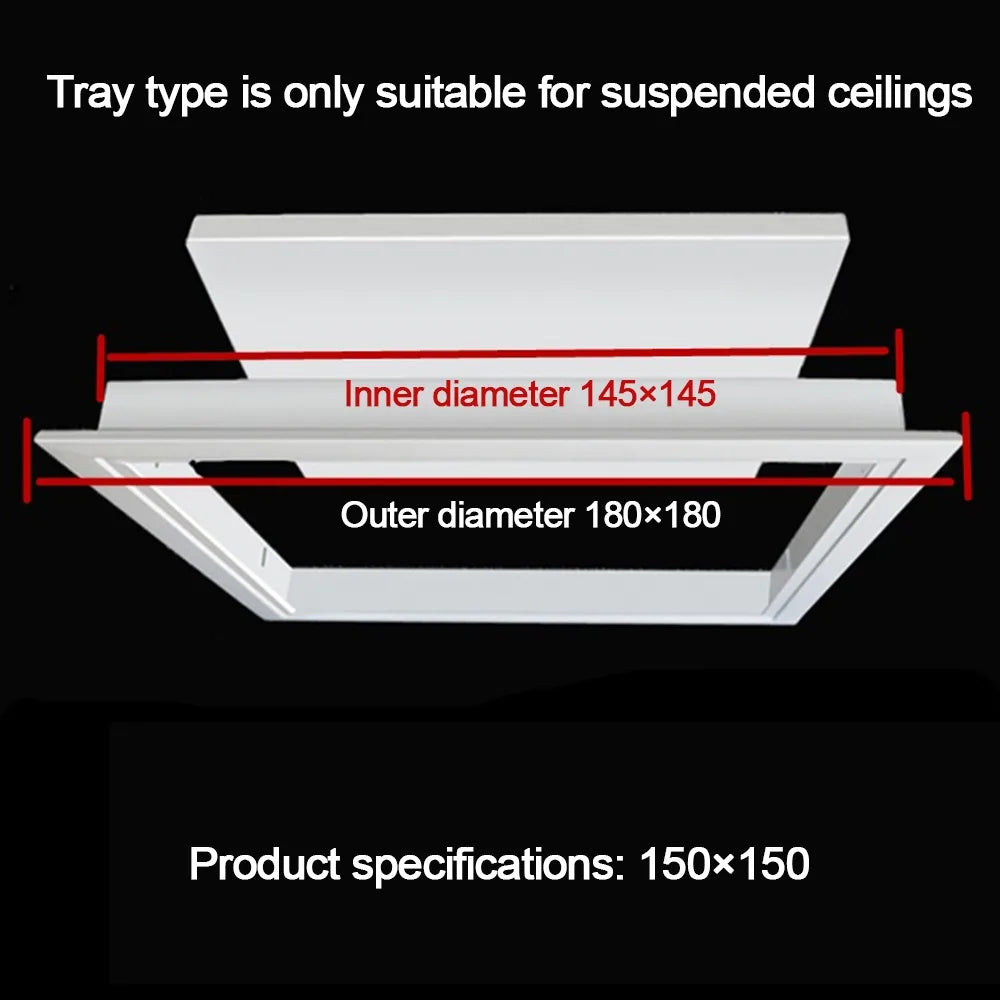 Aluminum Alloy Flush Access Panel – Easy-Snap Inspection Hatch