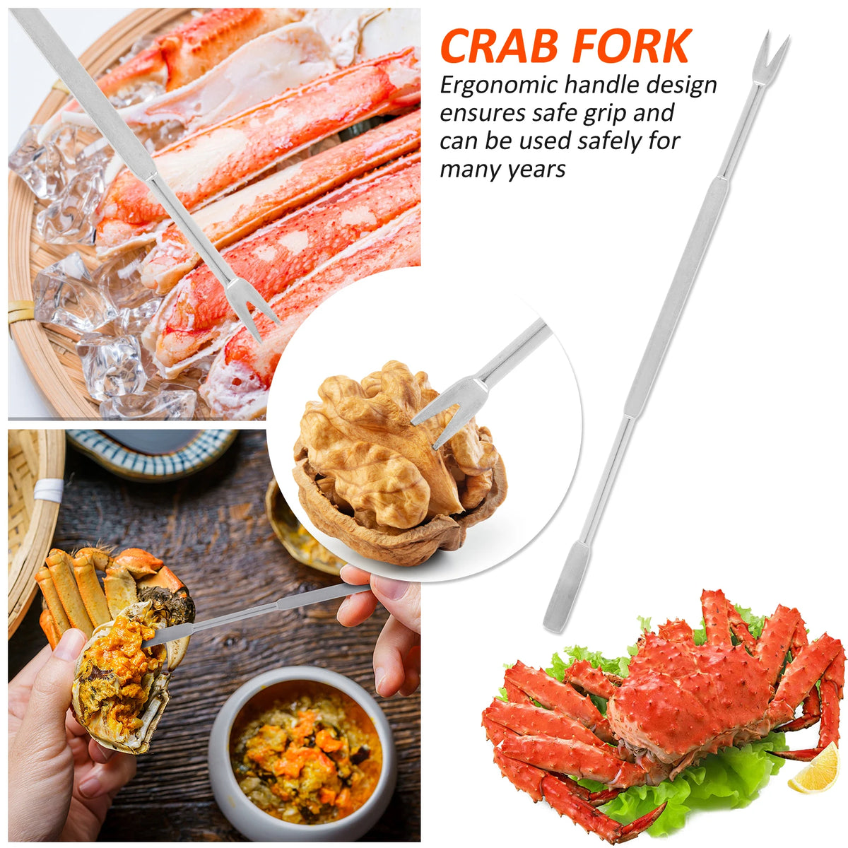 Seafood Tools Set 9/12/16PCS – Lobster & Crab Cracker Kit