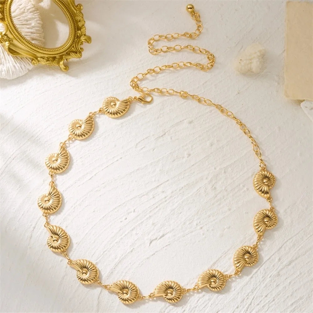 Boho Starfish Seashell Belly Chain | Beaded Body Chain Body Chain Nixie