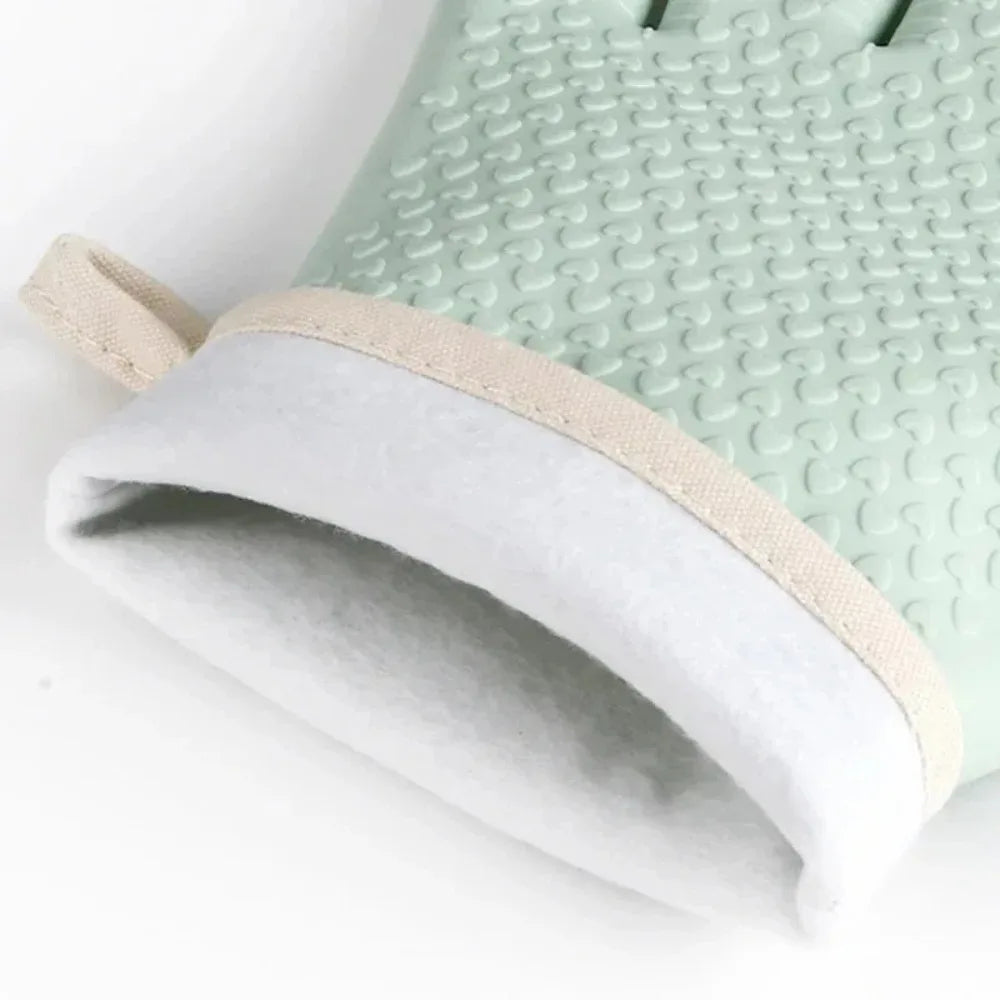 Silicone Oven Gloves | Heat Resistant BBQ & Baking Mitts Silicone Oven Gloves Nixie