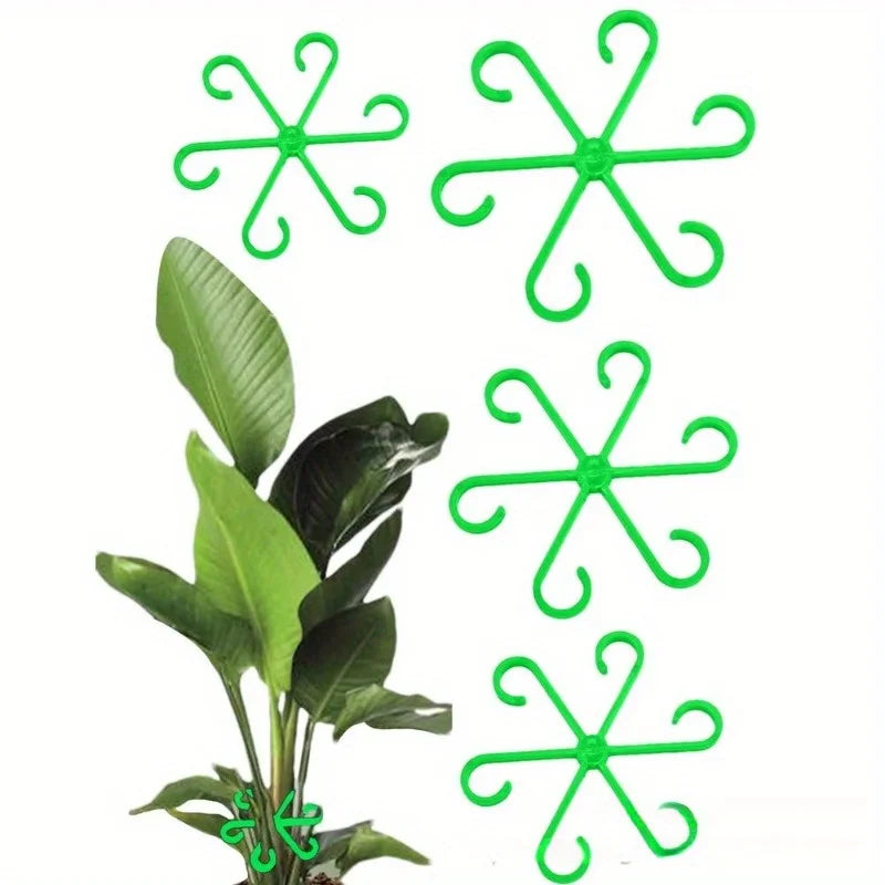 4-Piece Plant Stem Support Clips – Bamboo Branch Fixator Plant Support Clips Nixie