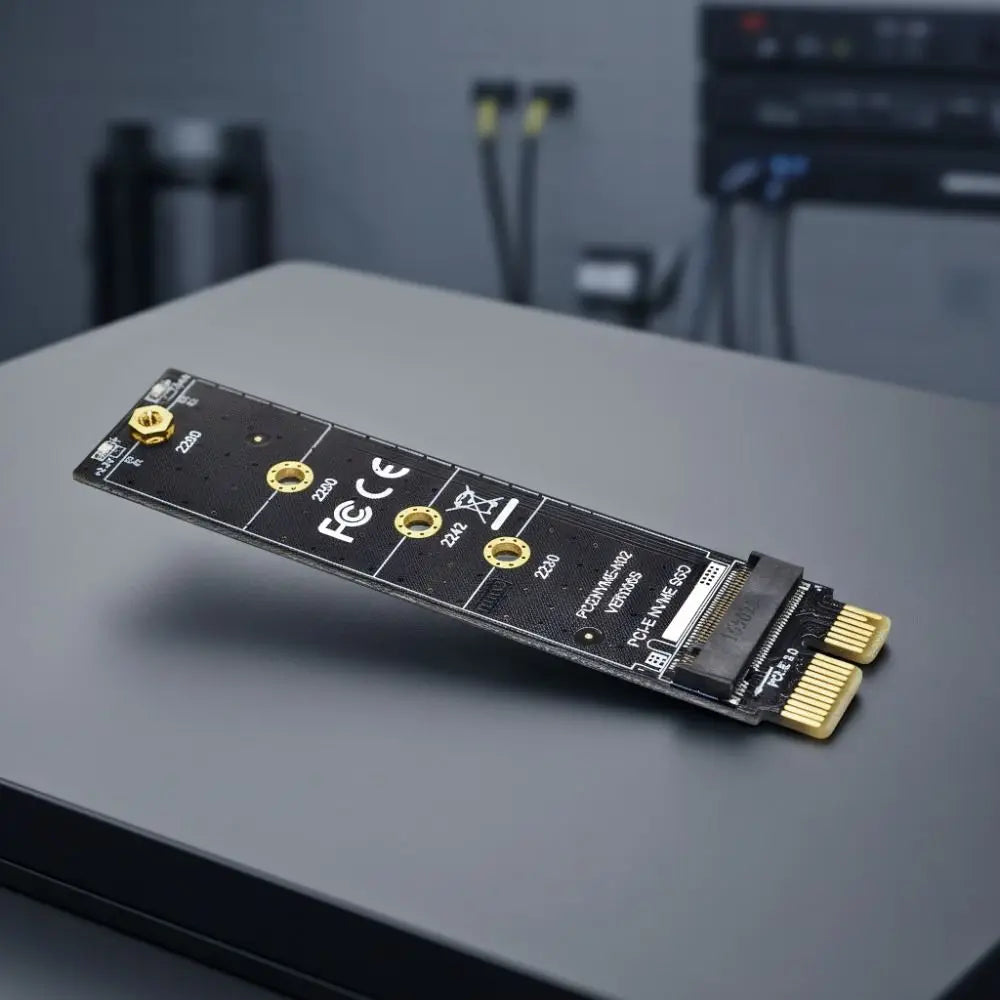 NVMe M.2 to PCIe 3.0 1X Adapter Card | Full Speed Extension PCIe Adapter Card Nixie