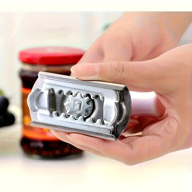 Adjustable Jar & Bottle Opener – Manual Stainless Steel Kitchen Tool Jar & Bottle Opener Nixie