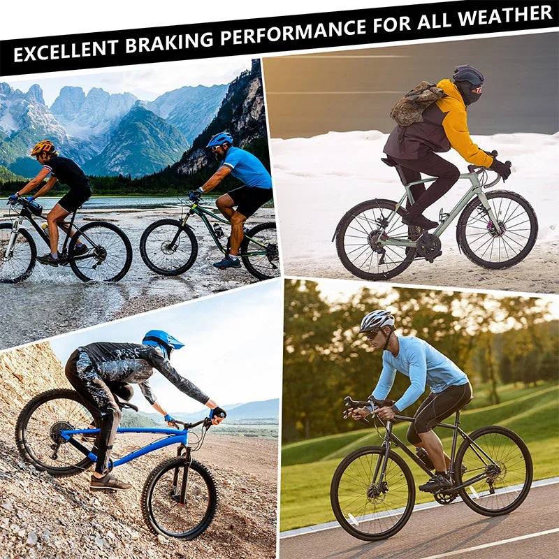 BUCKLOS MTB Hydraulic Disc Brake Pads – B01S Semi-Metal Disc Brake Pads Nixie