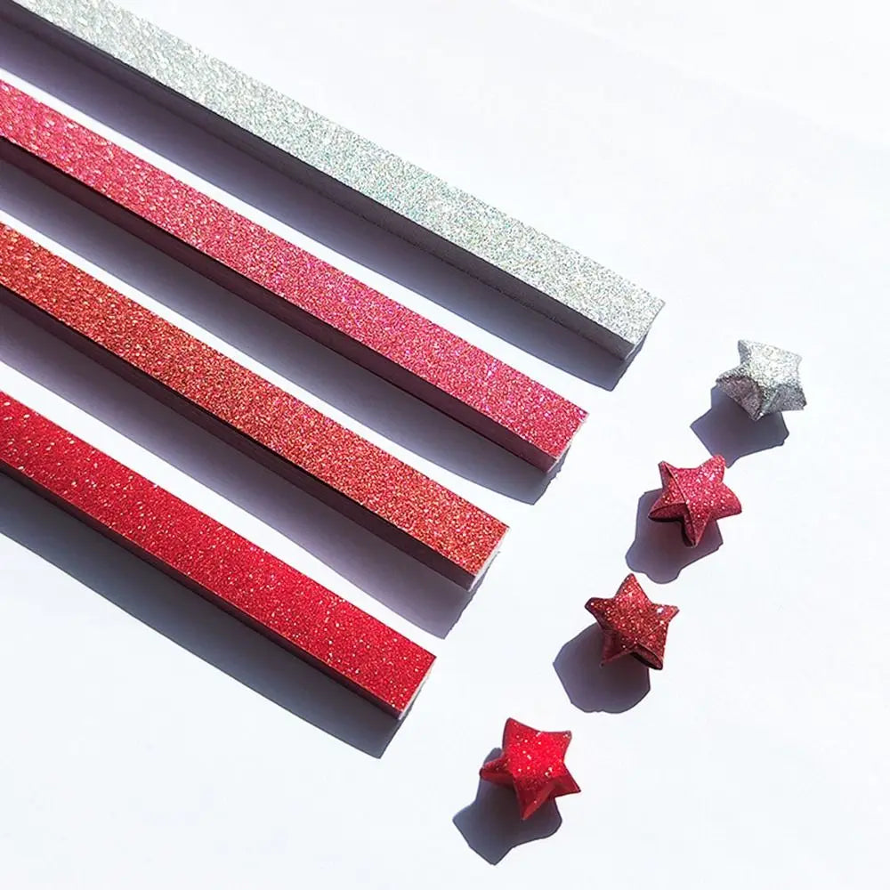 540 Lucky Star Origami Paper Strips – Colorful Kids DIY Craft Origami Craft Paper Nixie