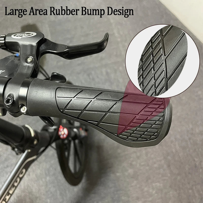 MTB Bike Grips Lockable Rubber Ultralight Handlebar Grips Bike Handlebar Grips Nixie