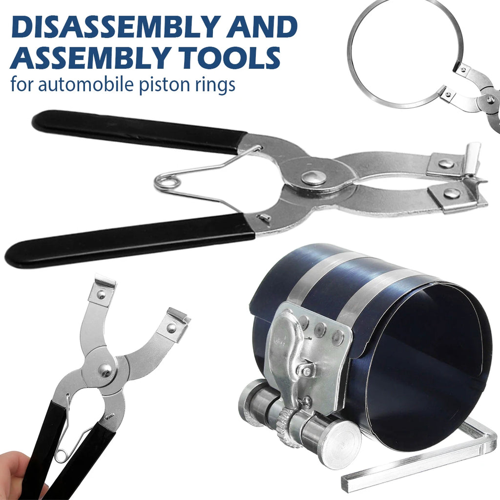 Piston Ring Installer Compressor Plier 53–175mm | Engine Tool