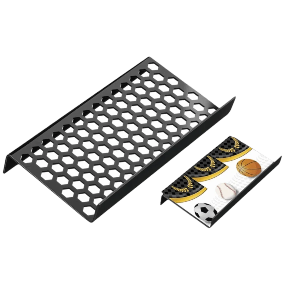 Acrylic Trading Card Display Riser – Matte Black Organizer